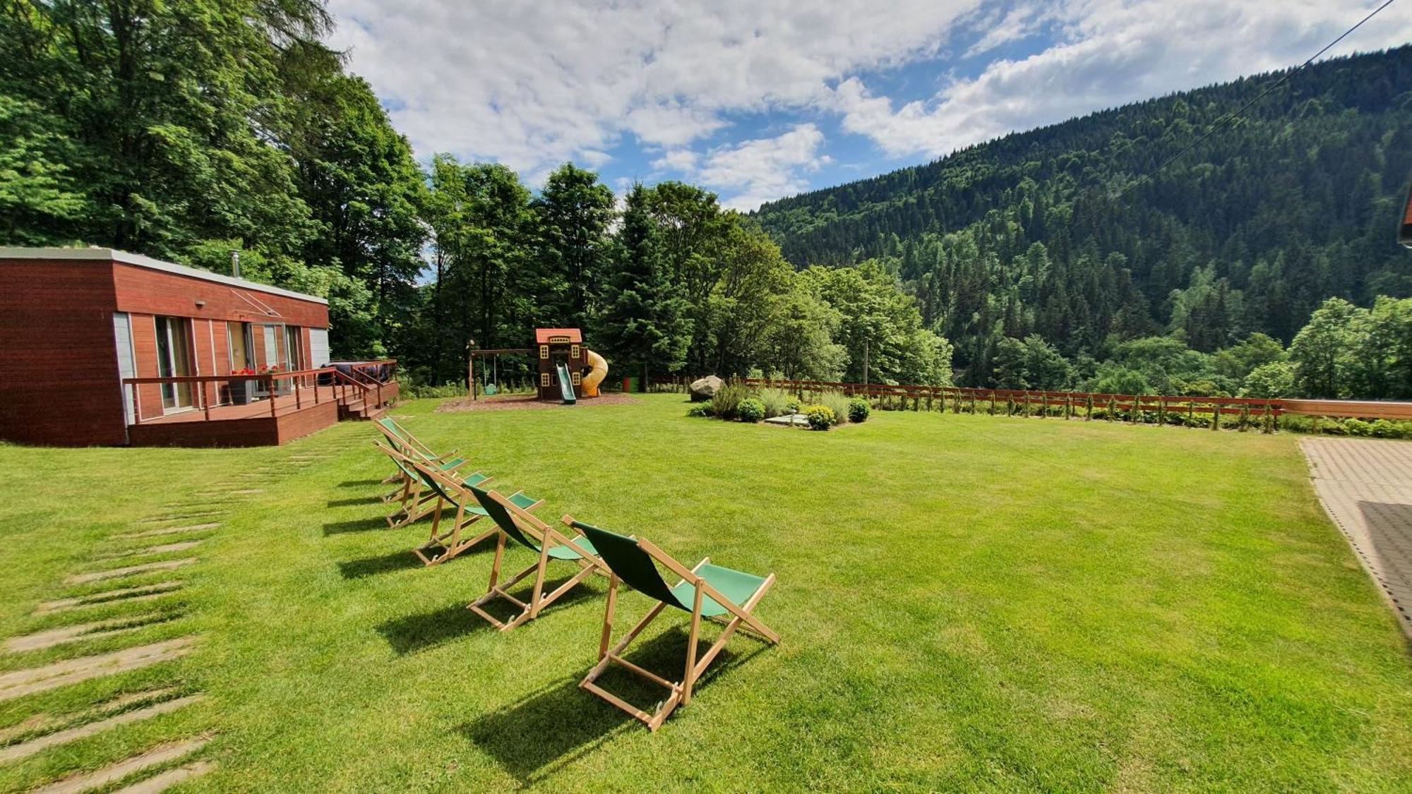 Pension Pstruzi Абертами Екстер'єр фото